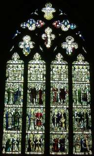 Description: Te Deum Window